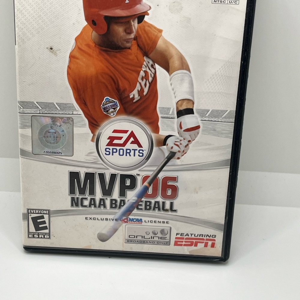 PlayStation 2 MVP 06 NCAA Baseball, tested, complete w manual